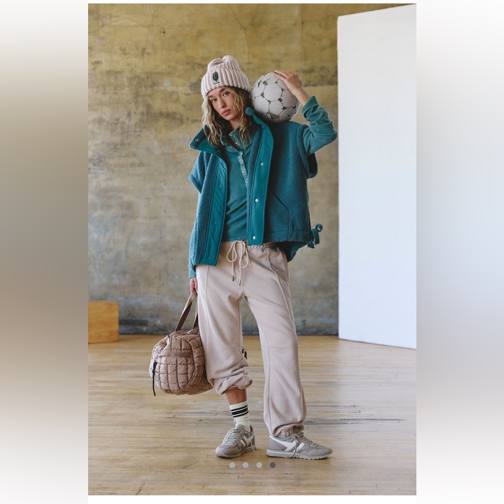 Free People Teal Jacket